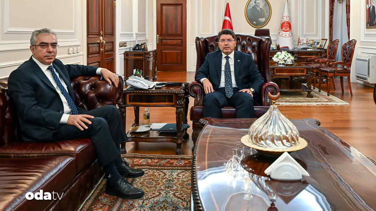 adalet bakani tunc cumhurbaskani basdanismani ucum ile gorustu HY5vbT2V