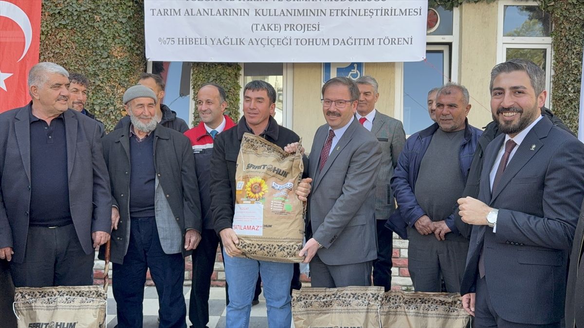 Yozgat’ta Çiftçilere Ayçiçeği Tohumu Desteği Sağlandı