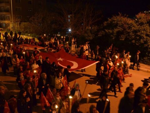 Çankırı’da Coşkulu Fener Alayı Etkinliği Gerçekleşti